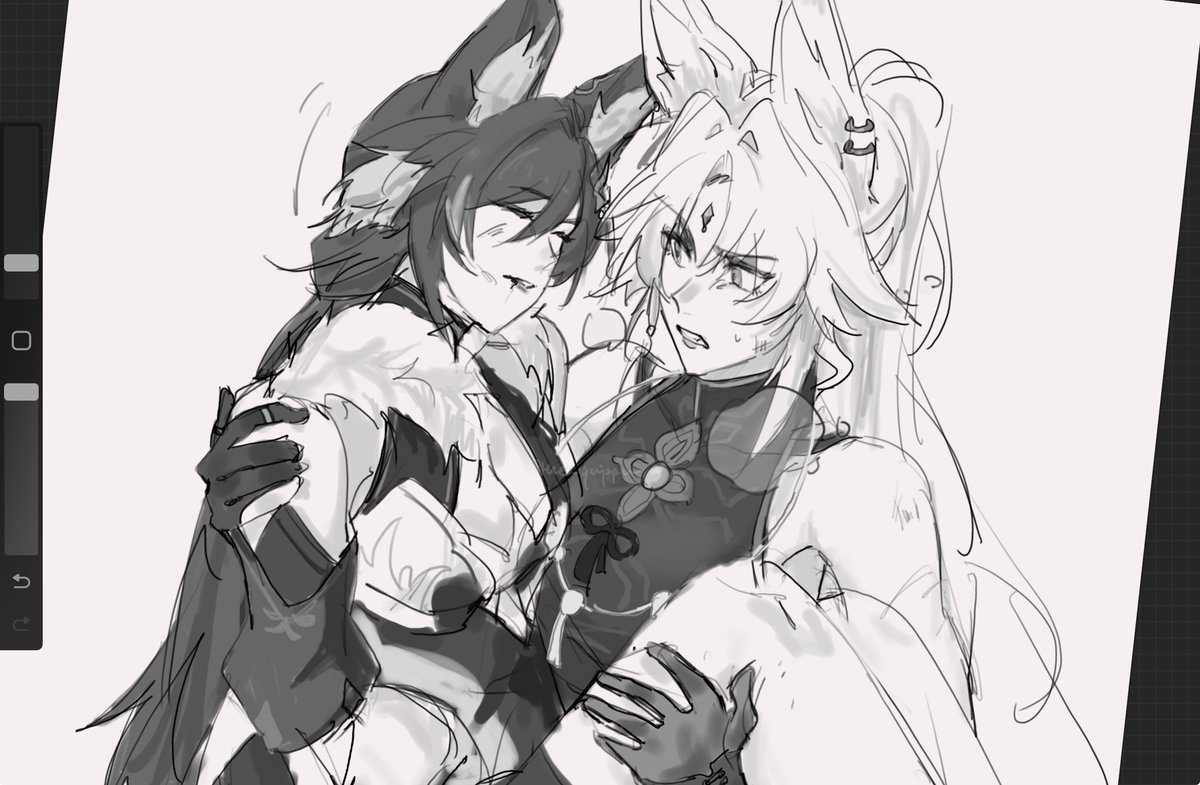 more #feikong doodles cuz i invested time to read more voicelines erm 🐻 