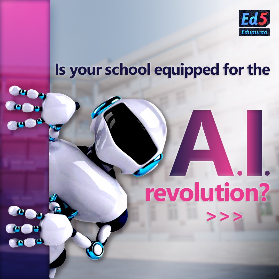 Ed5AI's tweet photo. The future is here, and it's powered by AI! Is your school ready to harness its potential? Ed5 offers the ultimate solution with cutting-edge AI tools, world-class content, and a robust management system designed for success. Embrace it and revolutionize your educational journey! https://t.co/NblYXl4Pxd