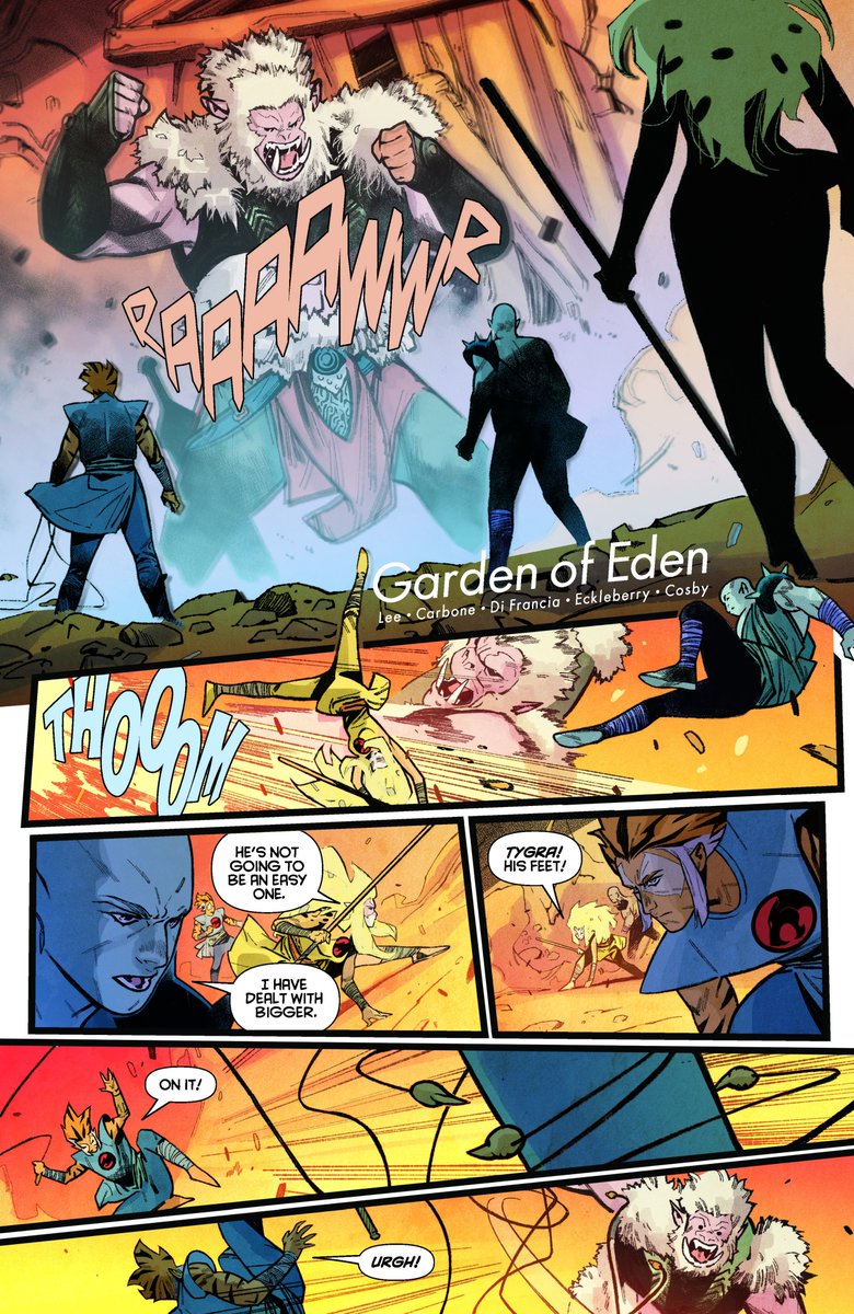 DynamiteComics's tweet photo. In stores this week, Thundercats: Cheetara #4 from Soo Lee and Domenico Carbone. Here’s a preview of the book.
#thundercats #soolee #domenicocarbone
https://t.co/i6UdT1f2jA https://t.co/coRcPoDbRr