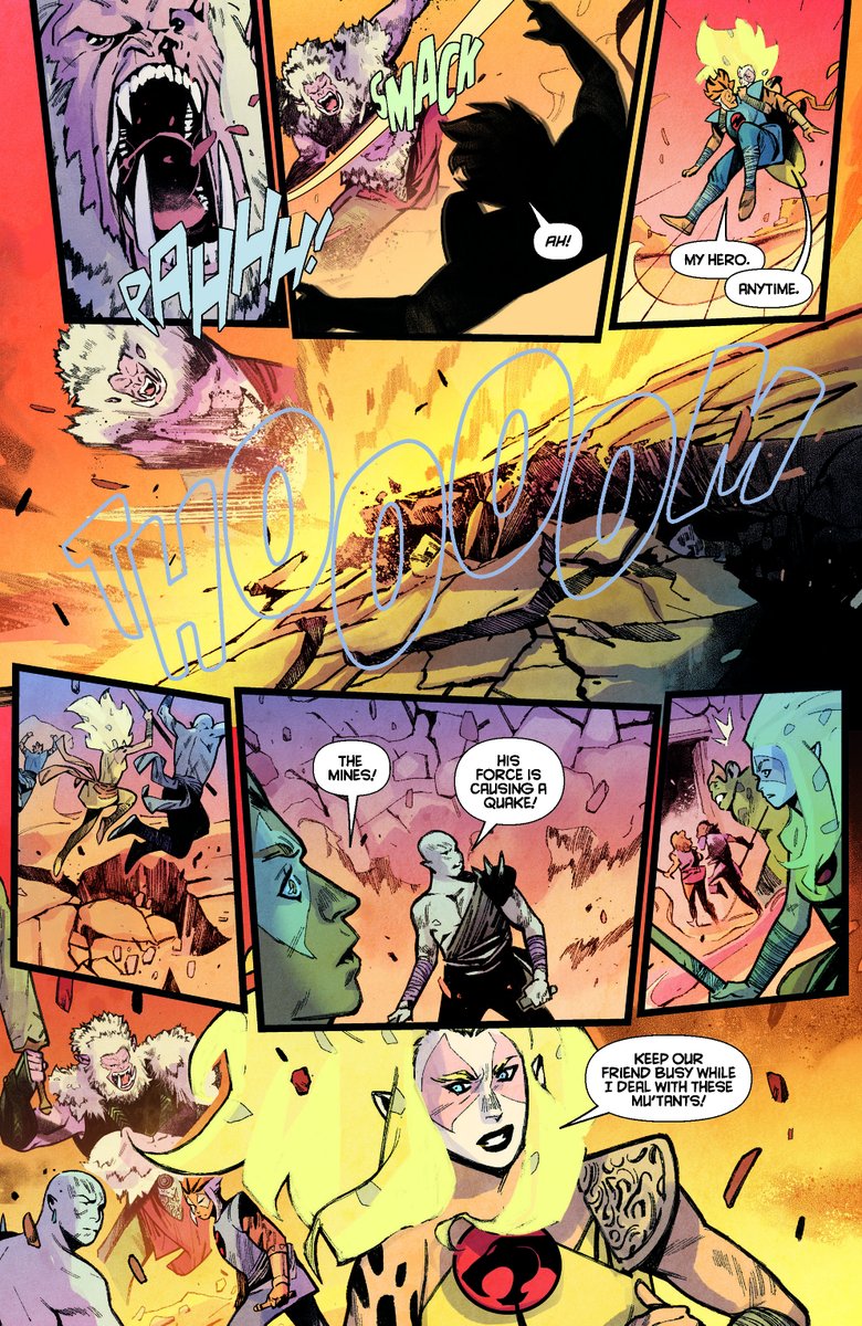 DynamiteComics's tweet photo. In stores this week, Thundercats: Cheetara #4 from Soo Lee and Domenico Carbone. Here’s a preview of the book.
#thundercats #soolee #domenicocarbone
https://t.co/i6UdT1f2jA https://t.co/coRcPoDbRr