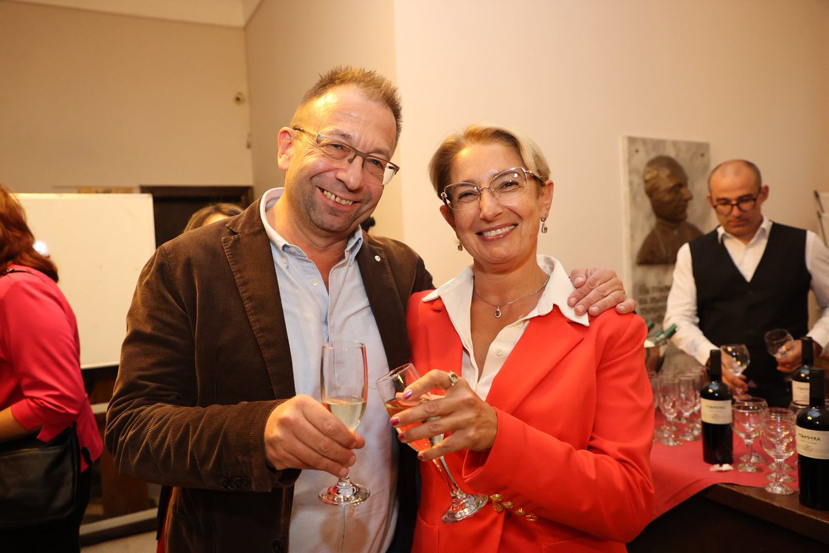 Yesterday I had the honour to greet our colleagues from the ERI-BAS (Economic Research Institute at the Bulgarian Academy of Sciences) on the occasion of the 75th anniversary of the Institute. <a href="/BTAnewsENG/">Bulgarian News Agency</a>  <a href="/BgSciencesBAS/">Bulgarian Academy of Sciences</a> <a href="/IPS_BAS/">Institute of Philosophy and Sociology, BAS</a>