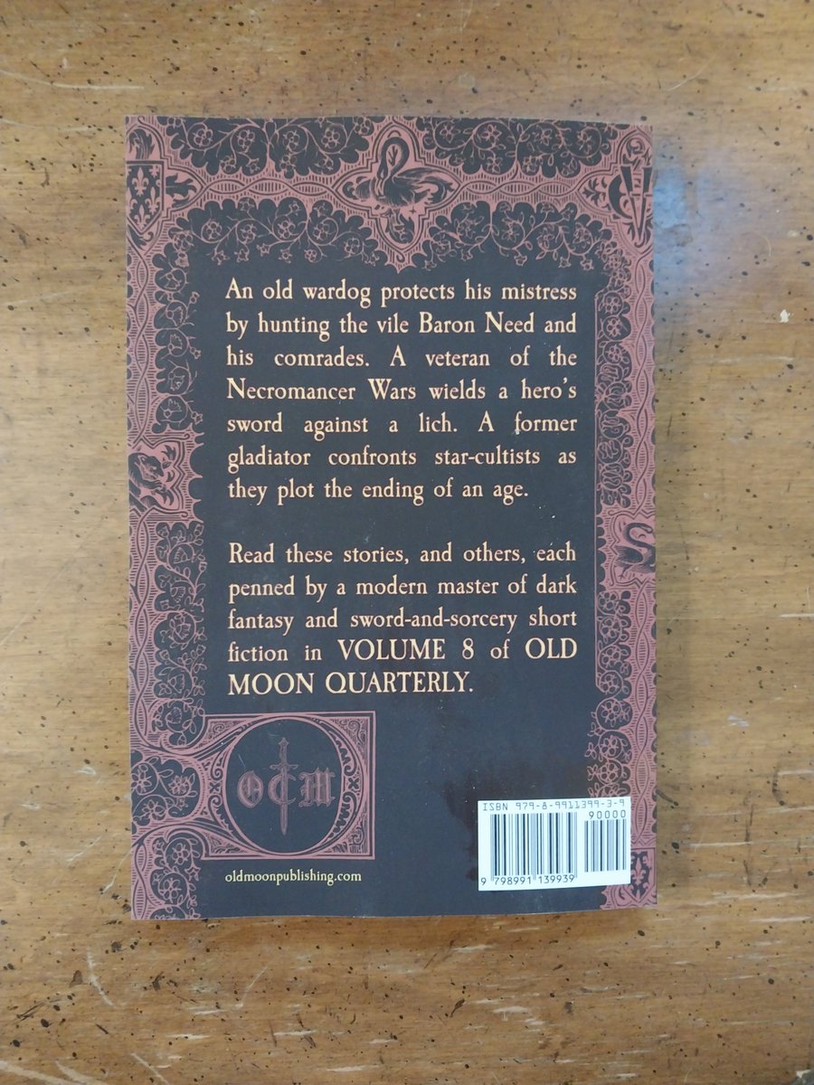 Proofs of Old Moon Volume 8 have arrived! Fulfillment is at hand!