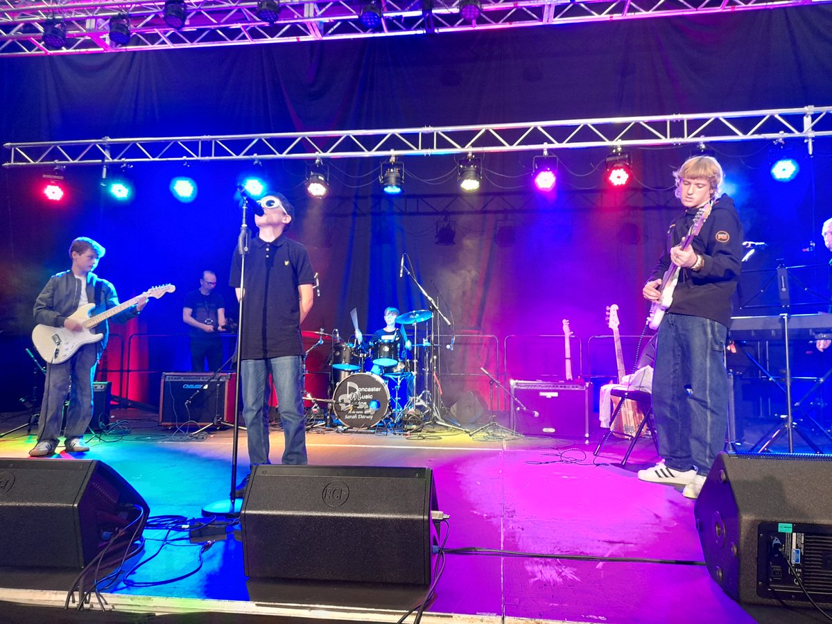 Last week two of our fantastic bands represented Ridgewood for the <a href="/StageInvasionDN/">Stage Invasion: Live Music with Young People</a> event held at The Dome.

They performed amazingly and looked very cool while doing so! 😎