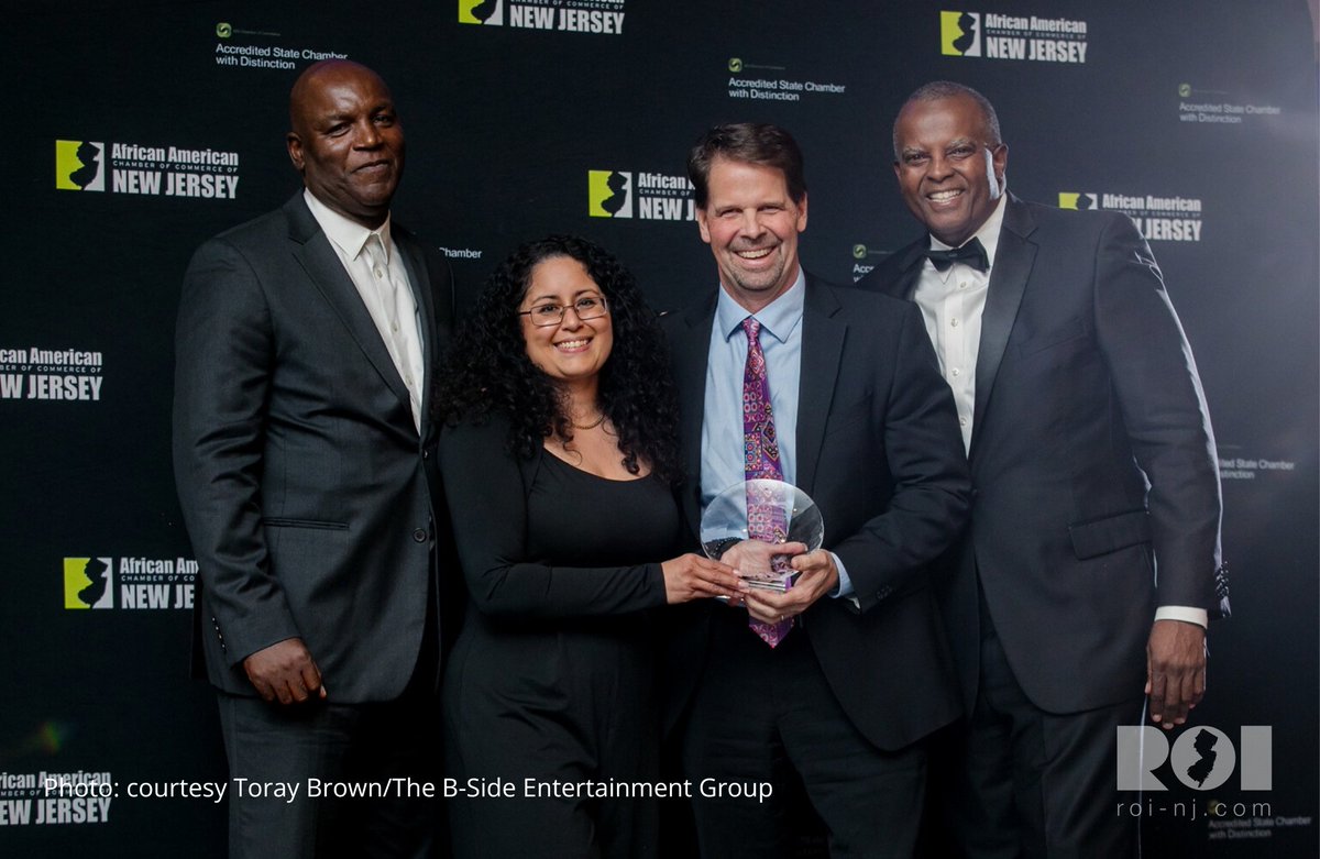 ROI-NJ Editor <a href="/TomBergeron5/">Tom Bergeron</a> honored as ‘Changemaker’ by the African American Chamber | bit.ly/48maOjJ