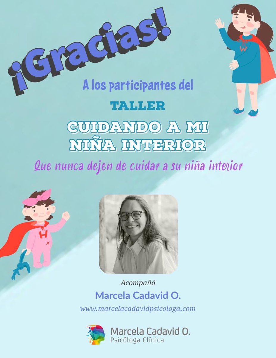 marcejw1's tweet photo. Gracias a los participantes del taller Cuidando mi niñ@ interior.

Nunca dejes de cuidar de tu niñ@ interior! 

Psi. Marcela Cadavid O.
#berthellinger
#marcelacadavidpsicologa
#psicologiaalternativaser
#constelacionesfamiliares
#amor
#propósitodevida https://t.co/PLzyztNYZ5