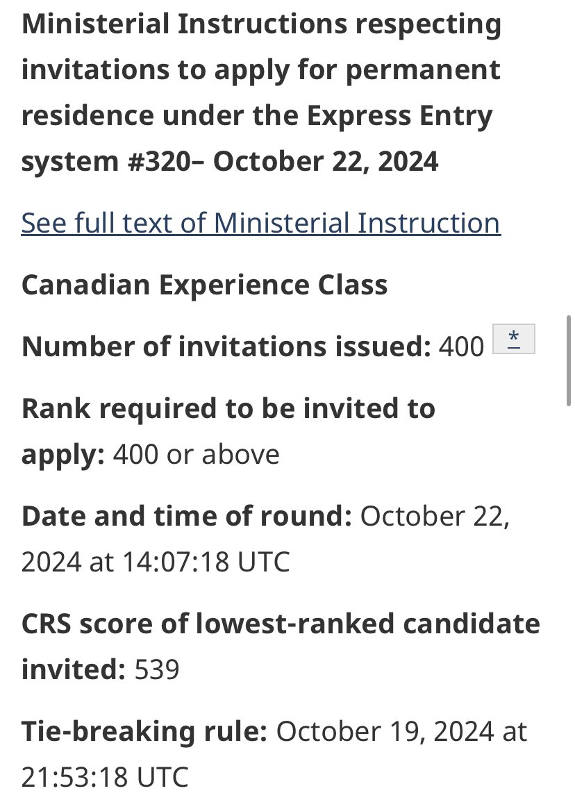 infoplacecanada's tweet photo. 🚨 New CEC Draw Alert! This brings the total number of Canadian Experience Class (CEC) invitations for 2024 to 25,700 over 8 draws!
Congratulations to the invited applicants
#ExpressEntry #ImmigrationCanada #CECDraws #CRS https://t.co/uVp5Zup8NS