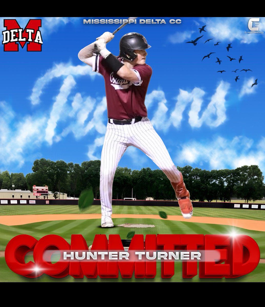 Hunter Turner (@hunter_turner1) on Twitter photo #AGTG I am extremely blessed to announce my commitment to Mississippi Delta Community College! I first want to thank God for giving me this opportunity, my family that spent a lot of time and money to get me to where I am. <a href="/commitmentedits/">Commitment Edits</a> <a href="/DorseyBaseball/">Adrian Dorsey</a> <a href="/CanesMs/">Canes SE MS 2025</a> <a href="/gagedaley12/">Gage Daley</a> #AGTG I am extremely blessed to announce my commitment to Mississippi Delta Community College! I first want to thank God for giving me this opportunity, my family that spent a lot of time and money to get me to where I am. <a href="/commitmentedits/">Commitment Edits</a> <a href="/DorseyBaseball/">Adrian Dorsey</a> <a href="/CanesMs/">Canes SE MS 2025</a> <a href="/gagedaley12/">Gage Daley</a>