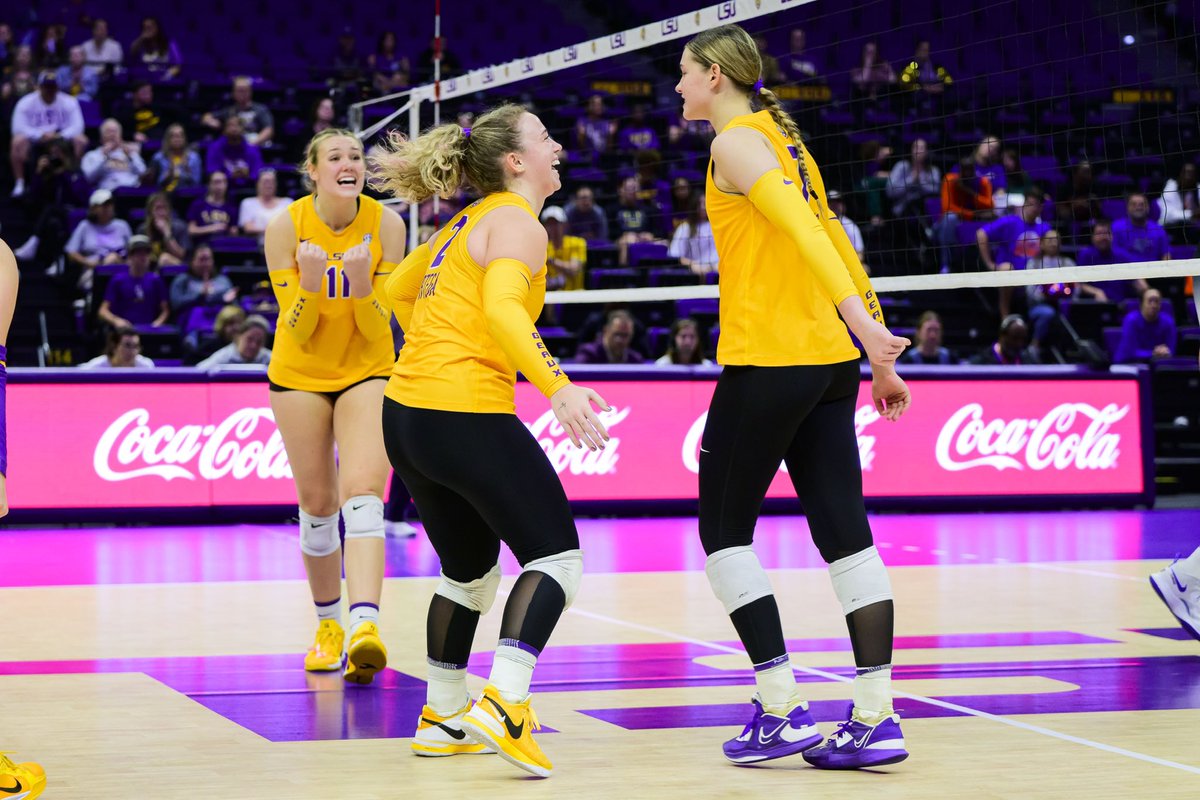 LSU Volleyball tweet media