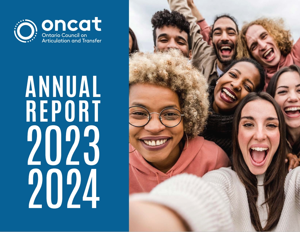 🌟 Check out the ONCAT 2023–24 Annual Report and discover our achievements, challenges, and the significant impact we've made together! 🌟.

Read the full report here: oncat.ca/about_us

#ontransfer #ONCAT #studentmobility #transfer #pathways #postsecondary #AnnualReport