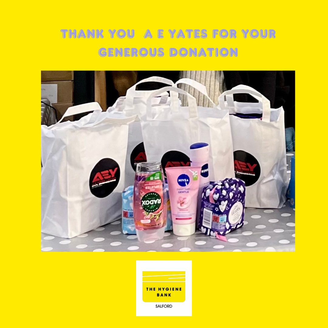 Big thanks <a href="/AEYatesLtd/">A E Yates Ltd.</a> for another fab donation to the #RainbowSurpriseCommunityGroup #wehatehygienepoverty <a href="/thehygienebank/">thehygienebank</a>