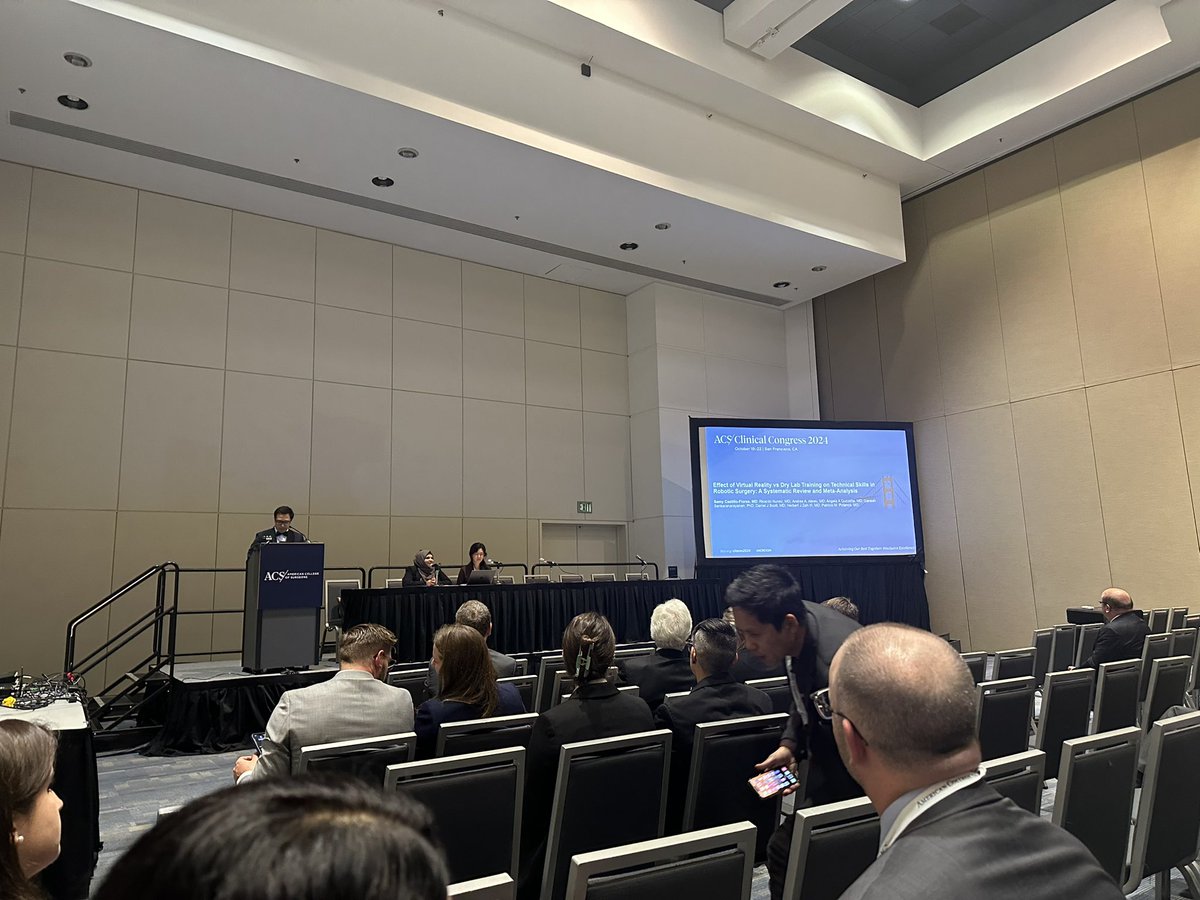 Patricio Polanco (@patriciopolanc0) on Twitter photo Stellar work by our fellow <a href="/SamyCastilloF/">Samy Castillo, MD</a> #ACSCC2024 <a href="/AmCollSurgeons/">American College of Surgeons</a> Comparing Effectiveness of Robotic Virtual Reality Vs Dry Lab Training in Robotics Skill Acquisition <a href="/UTSW_Surgery/">UTSW Surgery</a> <a href="/UTSWSurgeryLife/">UTSW Surgery Residents</a> <a href="/UTSWedu/">UT Southwestern Education</a> <a href="/UTSWMedCenter/">UT Southwestern Medical Center</a> Stellar work by our fellow <a href="/SamyCastilloF/">Samy Castillo, MD</a> #ACSCC2024 <a href="/AmCollSurgeons/">American College of Surgeons</a> Comparing Effectiveness of Robotic Virtual Reality Vs Dry Lab Training in Robotics Skill Acquisition <a href="/UTSW_Surgery/">UTSW Surgery</a> <a href="/UTSWSurgeryLife/">UTSW Surgery Residents</a> <a href="/UTSWedu/">UT Southwestern Education</a> <a href="/UTSWMedCenter/">UT Southwestern Medical Center</a>