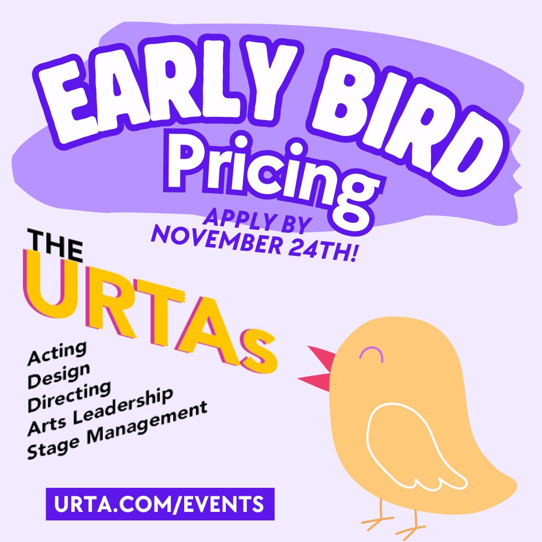 Register for the URTAs before November 24th for the best price value! #theurtas #2025urtas

app.getacceptd.com/urta