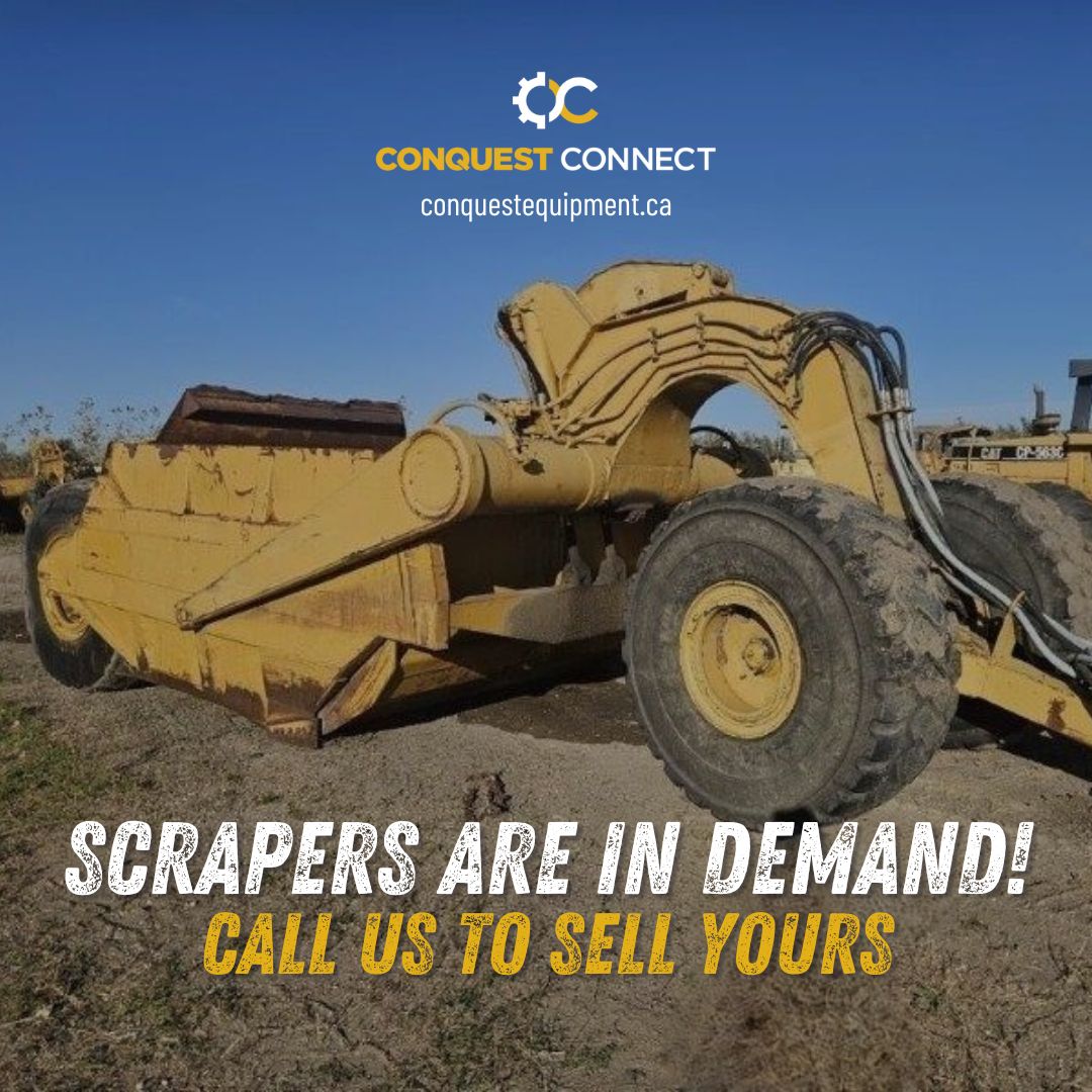 #MotorScrapers are in demand right now! so if you've been considering selling yours or other surplus #UsedEquipment now is the time to reach out to Steve or Ryan and they will help you get is sold.

#heavyequipment #machinery #heavyconstruction