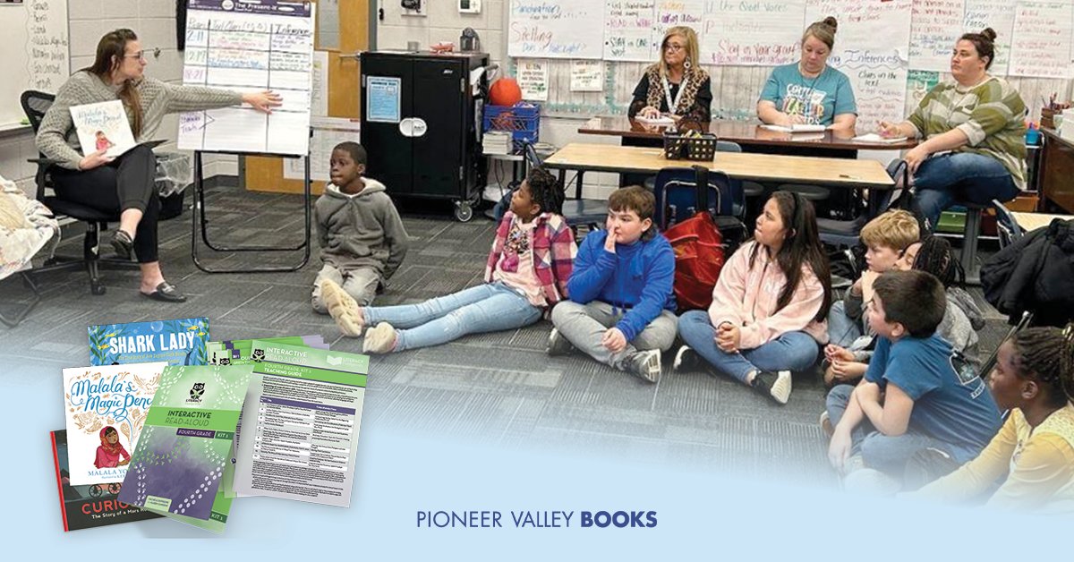 pvalleybooks's tweet photo. Have you tried adding interactive elements to your read-alouds? ๐ These intentional pauses for comprehension checks and vocabulary lessons can strengthen literacy skillsโand keep students more engaged! Learn more: https://t.co/VZIGytRb1k #interactivereadaloud https://t.co/UnAZKdbwZ4