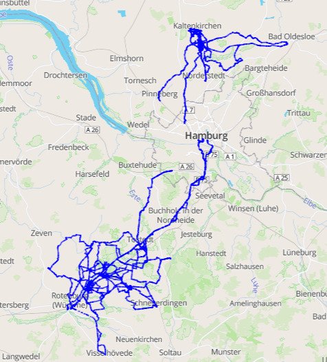 mharmuth32's tweet photo. Merci #TLUHH
Erste 800km fertig https://t.co/ltvOtpupVV