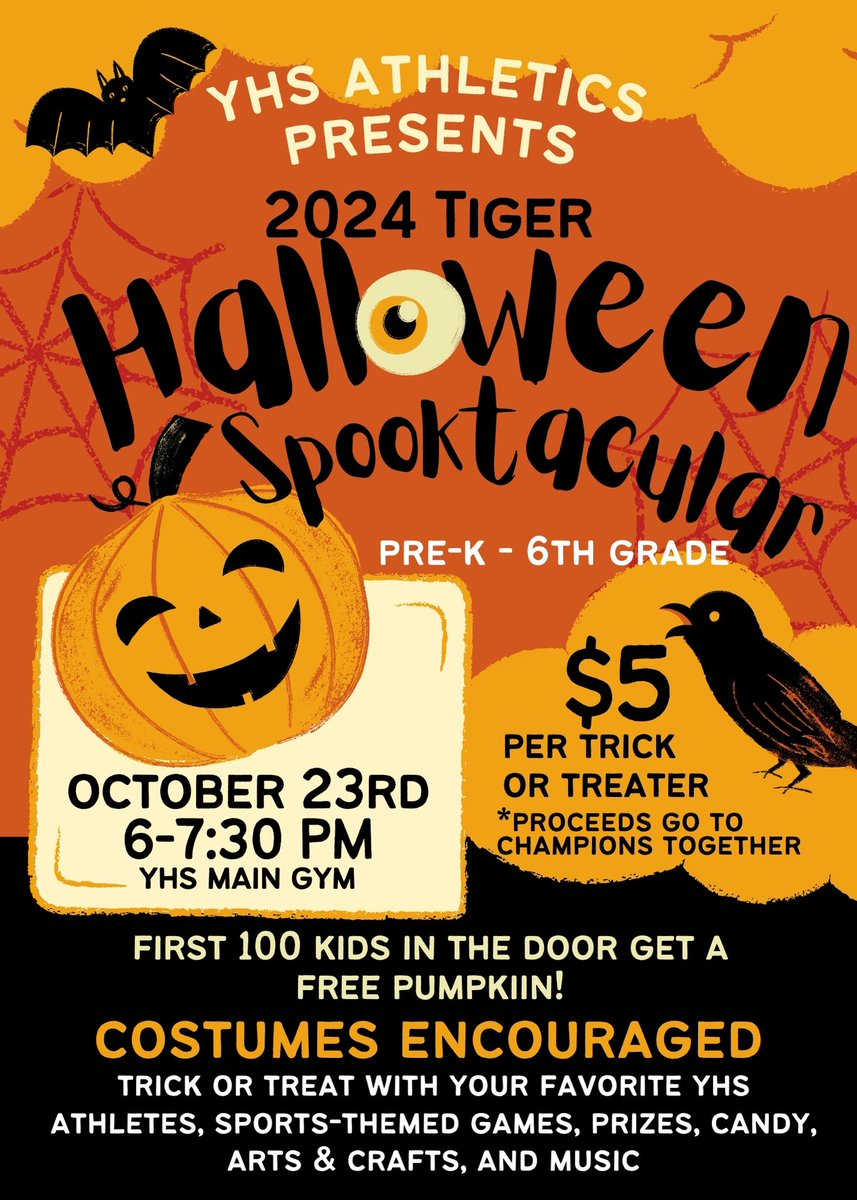 Yorktown Athletics (@yhsathletics) on Twitter photo Spooktacular is tomorrow! Enter HS doors 16 or 19! <a href="/PVE_Principal/">Mrs. Turner</a> <a href="/YESYorktown/">Yorktown Elementary</a> <a href="/YorktownSupt/">YCS Superintendent</a> <a href="/YHSPublications/">YHSM</a> <a href="/ytownstrength/">Yorktown Strength</a> <a href="/YHSSportsMed/">YHS Sports Medicine</a> <a href="/YorktownHighSch/">Yorktown High School</a> Spooktacular is tomorrow! Enter HS doors 16 or 19! <a href="/PVE_Principal/">Mrs. Turner</a> <a href="/YESYorktown/">Yorktown Elementary</a> <a href="/YorktownSupt/">YCS Superintendent</a> <a href="/YHSPublications/">YHSM</a> <a href="/ytownstrength/">Yorktown Strength</a> <a href="/YHSSportsMed/">YHS Sports Medicine</a> <a href="/YorktownHighSch/">Yorktown High School</a>