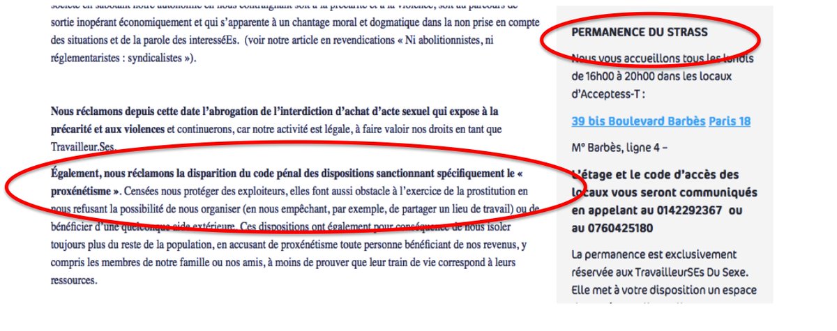 Osez le féminisme ! (@osezlefeminisme) on Twitter photo Merci <a href="/Fabien_Roussel/">Fabien Roussel</a> <a href="/particommuniste/">PCF</a> de rappeler que la libéralisation de la prostitution et la dépénalisation du #proxénétisme
c'est à dire le programme du <a href="/STRASS_Syndicat/">STRASS - #SexWorkIsWork</a>
est dans l'agenda de l'extrême droite avec cette proposition honteuse ⬇️ Merci <a href="/Fabien_Roussel/">Fabien Roussel</a> <a href="/particommuniste/">PCF</a> de rappeler que la libéralisation de la prostitution et la dépénalisation du #proxénétisme
c'est à dire le programme du <a href="/STRASS_Syndicat/">STRASS - #SexWorkIsWork</a>
est dans l'agenda de l'extrême droite avec cette proposition honteuse ⬇️