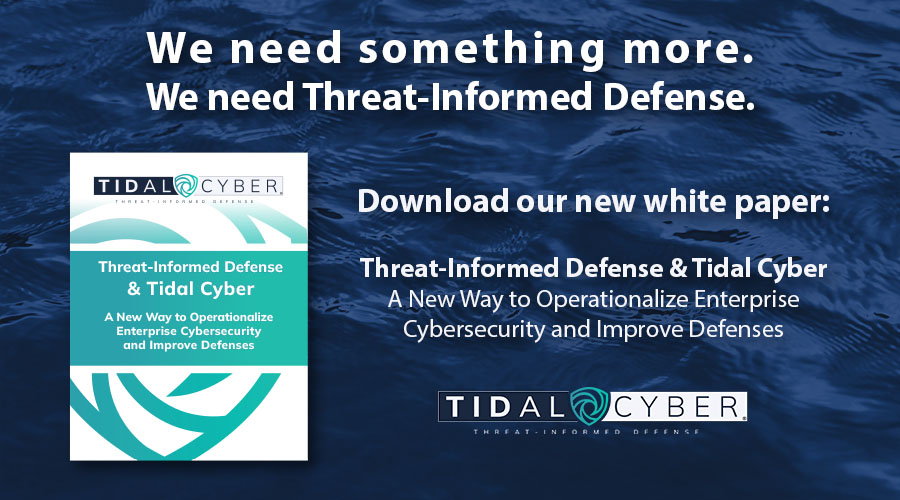 Identifying and closing vulnerabilities alone isn’t enough to defend us. We need #ThreatInformedDefense. <a href="/RichardStruse/">Richard Struse</a> explains how to look at your defenses from the perspective of the adversary and how they would use your resources against you. 

okt.to/g2PO5X