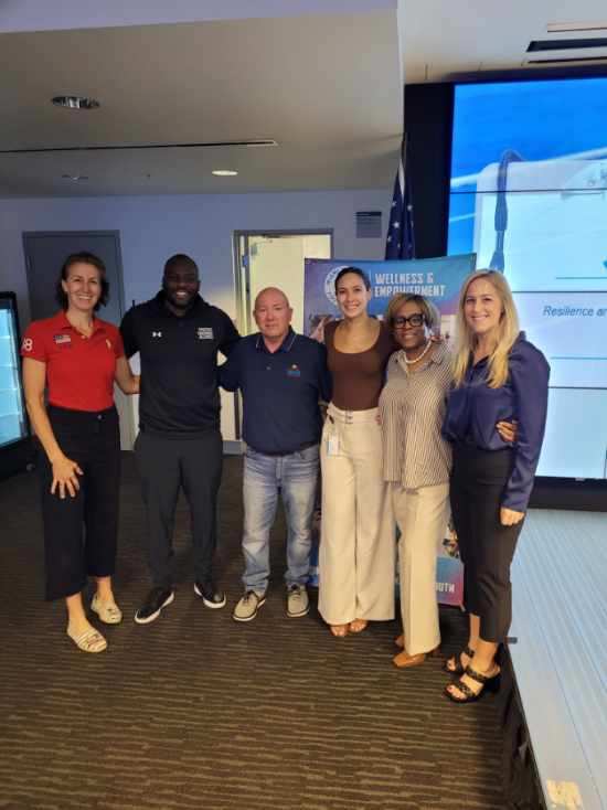 M-DCPS - Mental Health Services (@mdcps_mhs) on Twitter photo The Great Minds Great Athletes initiative continues! Thank you partners <a href="/MarlinsImpact/">Marlins Foundation</a> & <a href="/PositiveCoachUS/">Positive Coaching Alliance</a> for today's kick off <a href="/loanDepotpark/">loanDepot park</a>. Senior high athletes/coaches learned about the program, received inspiration from Olympic Gold Medalist Lindsay Shoop & toured the park. The Great Minds Great Athletes initiative continues! Thank you partners <a href="/MarlinsImpact/">Marlins Foundation</a> & <a href="/PositiveCoachUS/">Positive Coaching Alliance</a> for today's kick off <a href="/loanDepotpark/">loanDepot park</a>. Senior high athletes/coaches learned about the program, received inspiration from Olympic Gold Medalist Lindsay Shoop & toured the park.