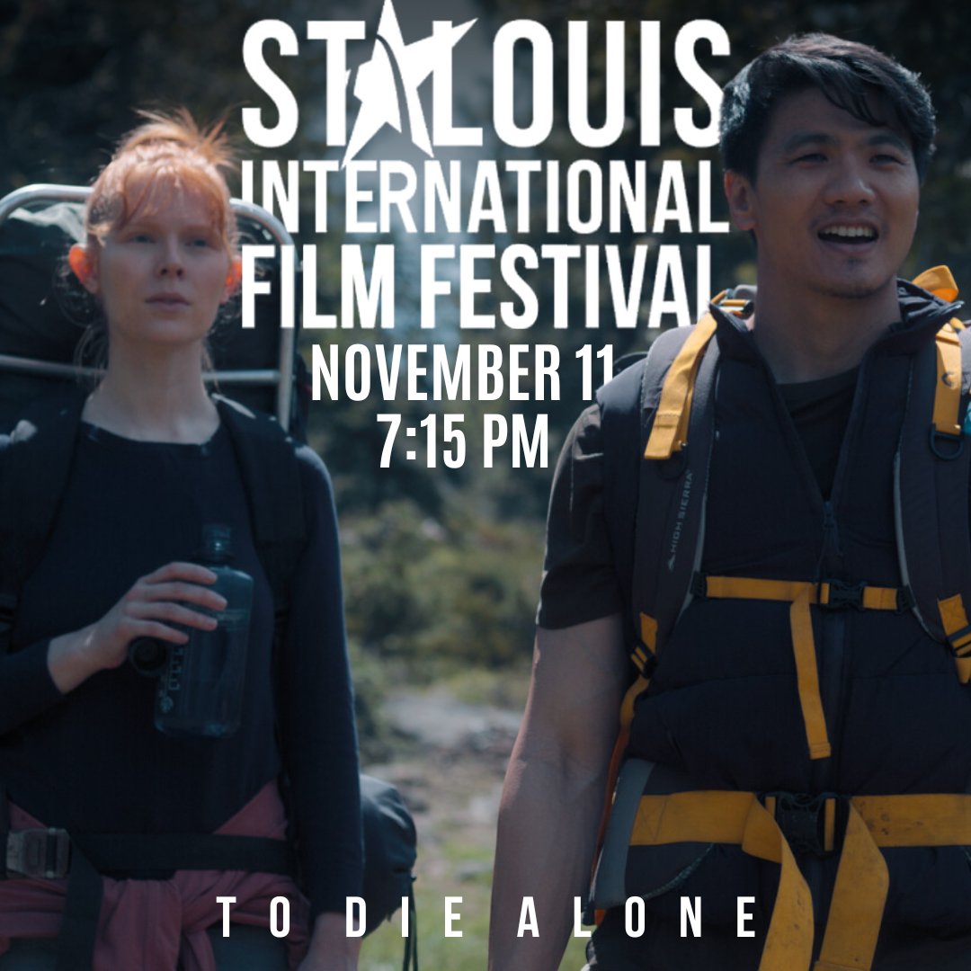 Join us on the journey of survival with TO DIE ALONE as we will be screening at the 33rd annual <a href="/STLFilmFest/">Cinema St. Louis/SLIFF</a> next month on Monday, November 11 at 7:15 PM! Tickets available here: loom.ly/irksDXM #SLIFF2024
