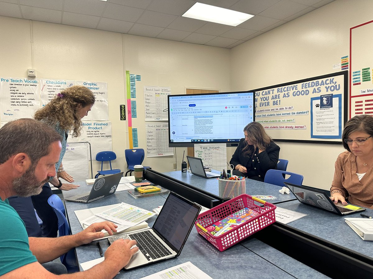 Christine Cano Renteria (@cc_renteria) on Twitter photo Teachers left the collaborative team meeting, knowing so much more about students with the nine week assessment data and most importantly the next steps! <a href="/BenbrookFWISD/">Benbrook Elementary School</a> Teachers left the collaborative team meeting, knowing so much more about students with the nine week assessment data and most importantly the next steps! <a href="/BenbrookFWISD/">Benbrook Elementary School</a>