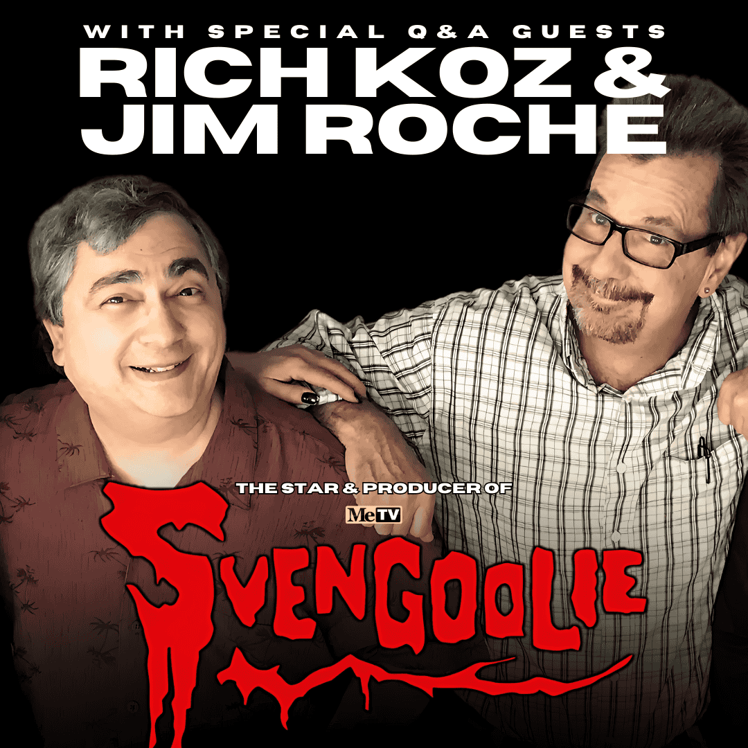 TheMadsAreBack's tweet photo. As if @TraceBeaulieu &amp; @FrankConniff live-riffing on THE GIANT GILA MONSTER for their upcoming Halloween special wasn't enough, they'll be joined by Rich Koz &amp; Jim Roche, the star and producer of MeTV's @Svengoolie for a live Q&amp;A!

Tickets: https://t.co/hF7sQWdSm6 https://t.co/lQkuvEOa9E