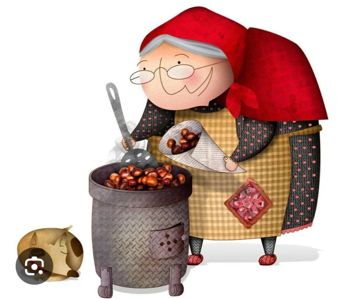 Espero la castanyera amb impaciència. Que no vindrà aquest any?