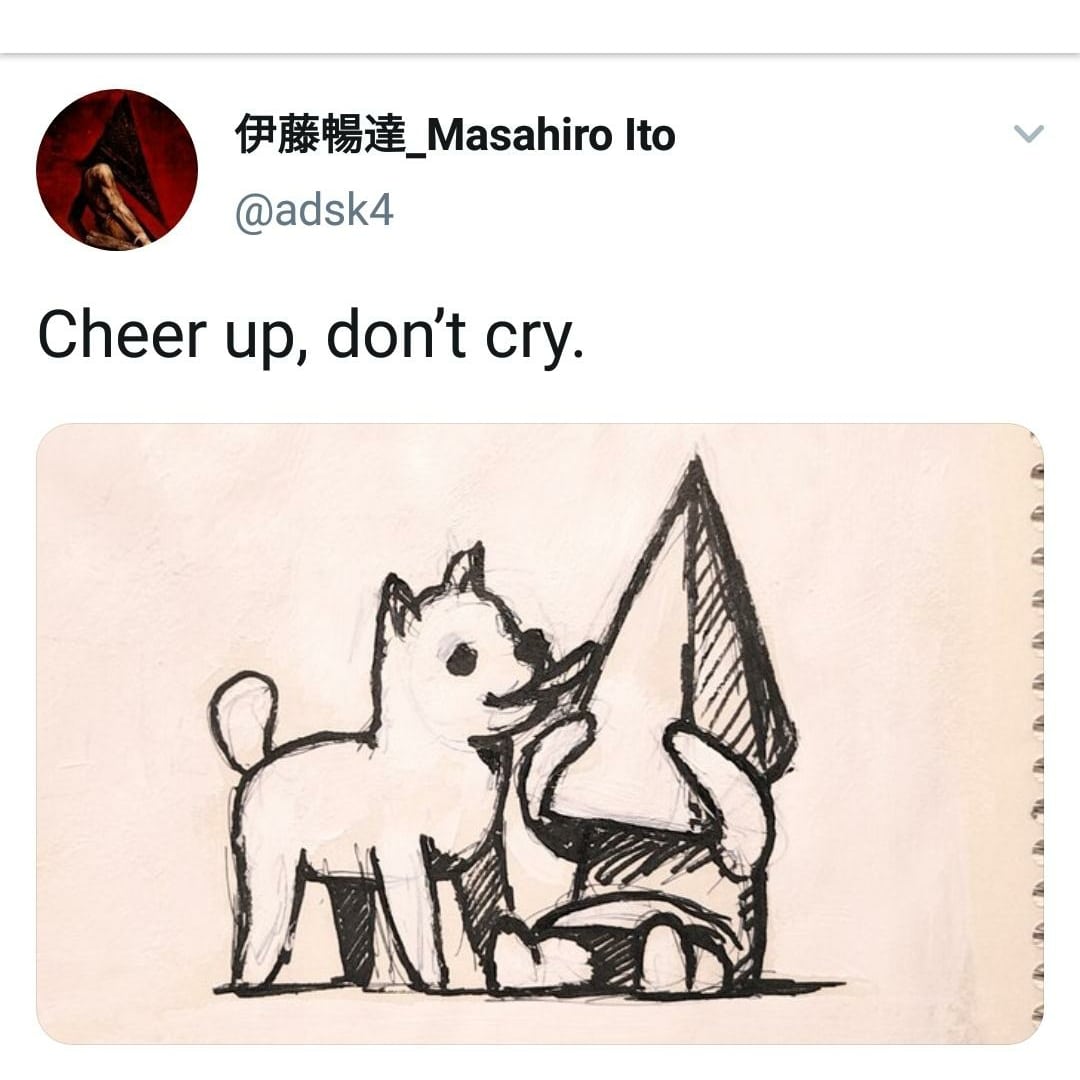 DaisukeHiwatari's tweet photo. Finally able to stream today!! Going back for some more silent hill 2 remake! Going live at 2:30pm eastern time on https://t.co/3dJFqlscRb
#silenthill2 #Japanesehorrorgaming #silenthill2remake https://t.co/oYSFaazUiB