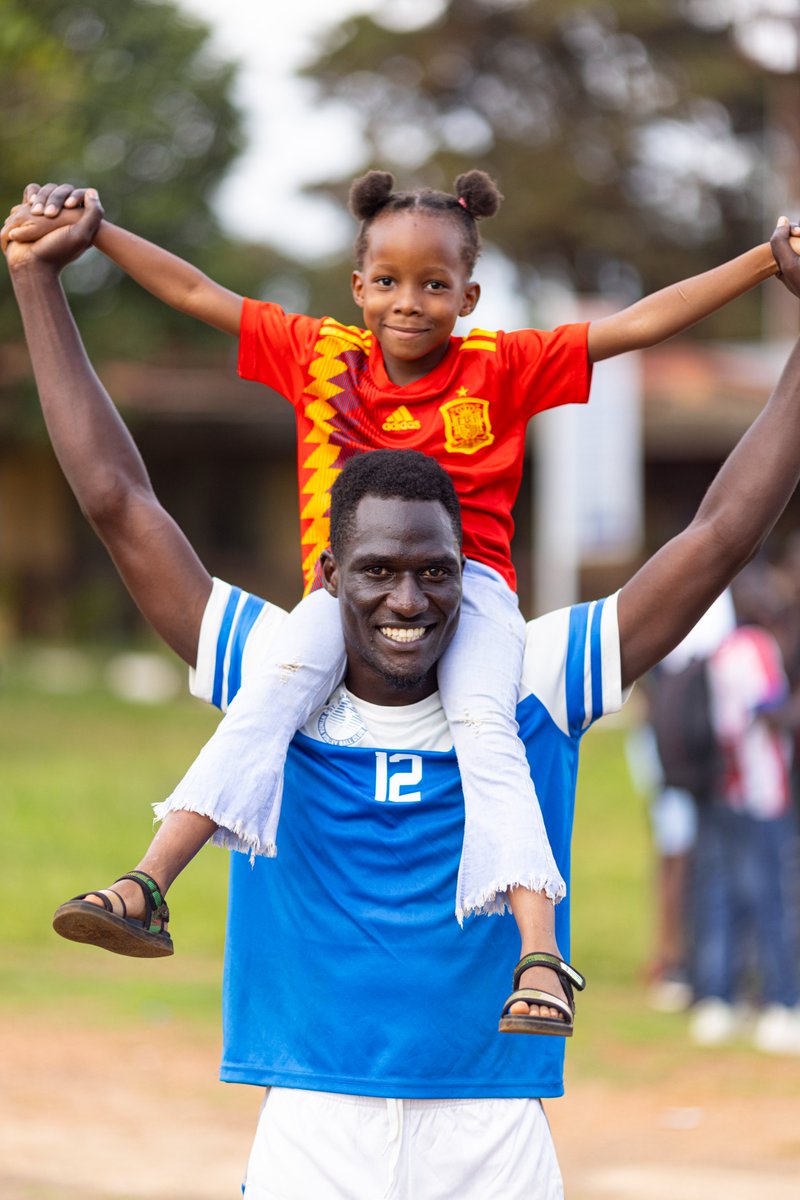 Ntinda_VC's tweet photo. Does your team have any #JuniorSupporters? Let’s celebrate them! 🎉👧👦 Since the internet never forgets, one day they'll find this photo. Today, we celebrate Malayika Abigail Tenda, a proud #NtindaVibes fan 🥁🎺... who's yours? https://t.co/69cdSewKv3