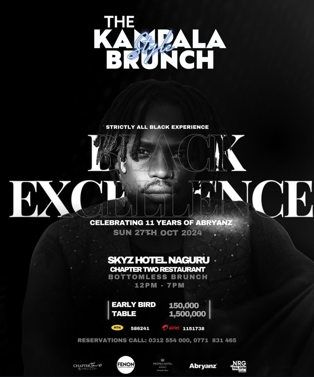 Shana_Ug's tweet photo. I will be celebrating my birthday @KampalaBrunch this Sunday 27th October .🎊🎉 Join us at Skyz Hotel Naguru 
@abryanzevents @AbryanzOfficial 
 #shanasierra #abryans #kampalabrunch #11yearsofAbryanz https://t.co/omYs0Z2ESj
