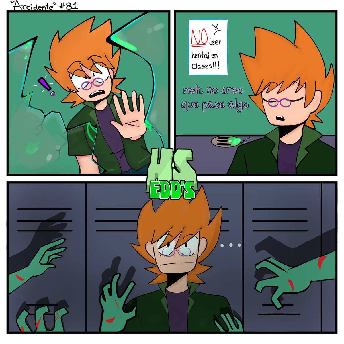 HsEdds's tweet photo. 🪞Pediré ayuda...🪞
COMIC POR: @ghoulxide
#eddshs // #eddhs //#eddsworld // #eddsworldhs // #eddshscomic // #eddsworldfanart // #eddsworldmatt https://t.co/b6zIYrZFTu