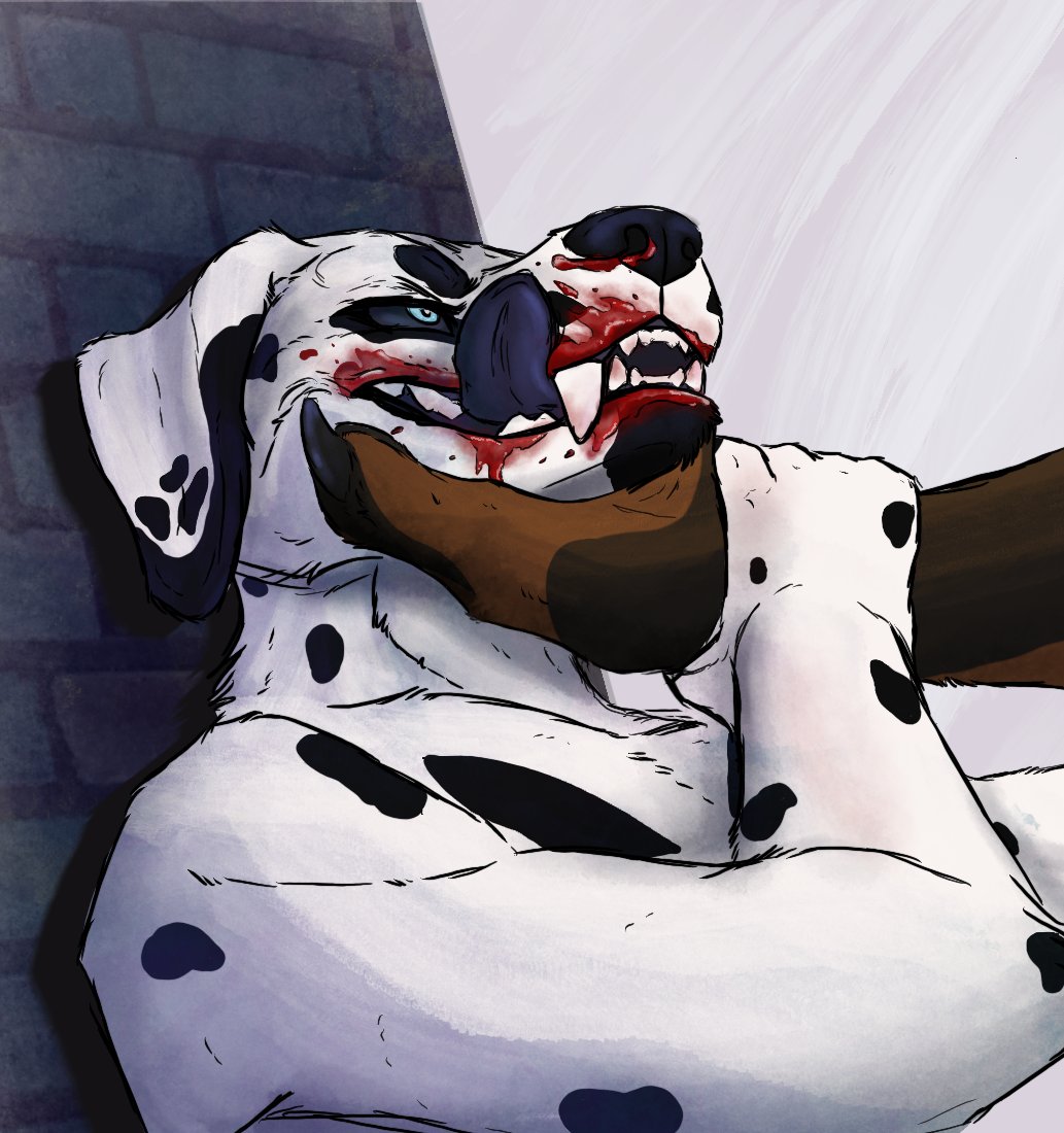 MissingJay's tweet image. “I’d say ‘Hit me harder,’ but we both know you’re giving it all you’ve got.”

#furryart