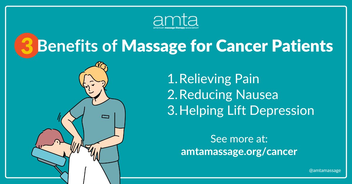 From providing stress relief to helping patients better handle symptoms such as pain, #massagetherapy can make an important difference for cancer patients. During #NMTAW, discover how massage can improve the quality of life for this clientele: bit.ly/4eZEKEt