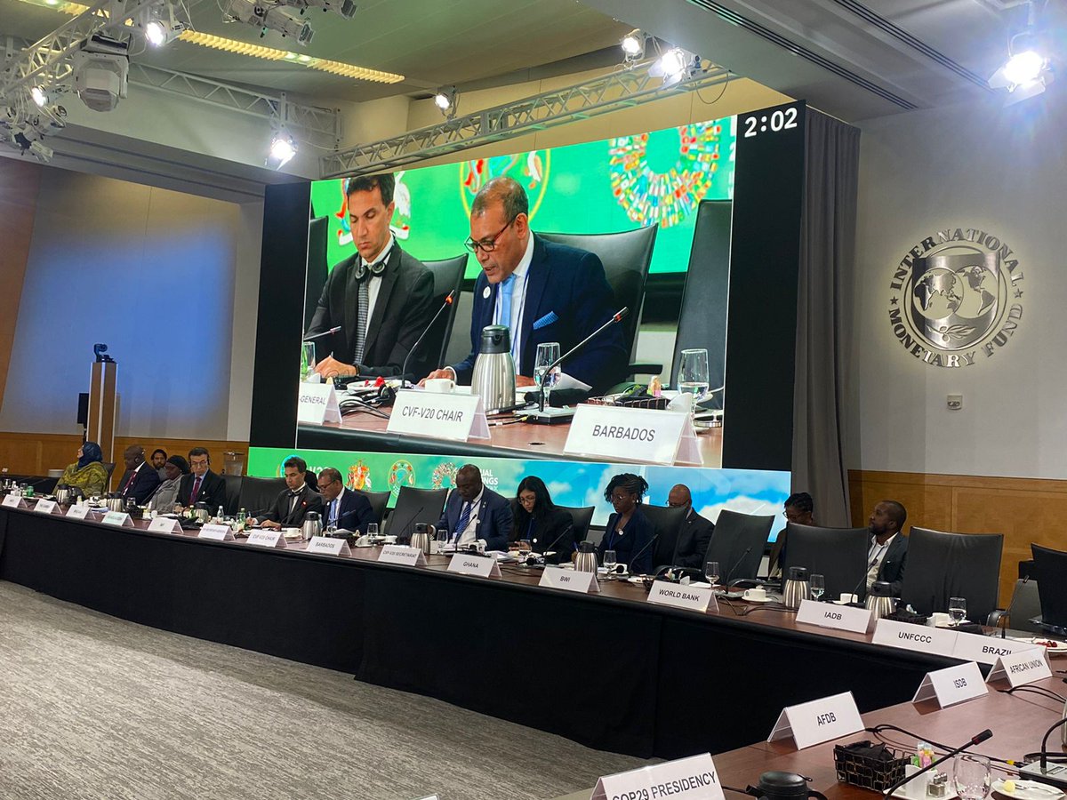 CVF-V20 Sec-Gen, Mohamed Nasheed, sums up the V20 Senior Officials’ Meeting held in August, hosted by Ghana’s Ministry of Finance.