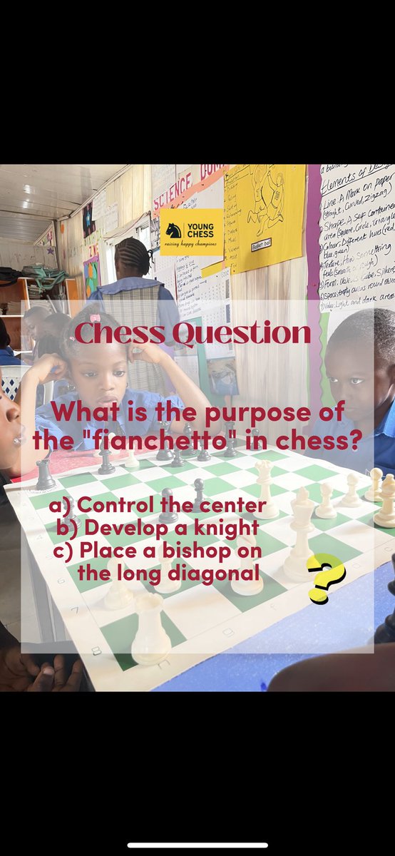 Youngchess001's tweet photo. Question Time! Chess Scholars let’s go!!!!
#chess #gistlover #PublicServiceWeek
Pulisic AC Milan Dortmund https://t.co/ApInOMyhMq