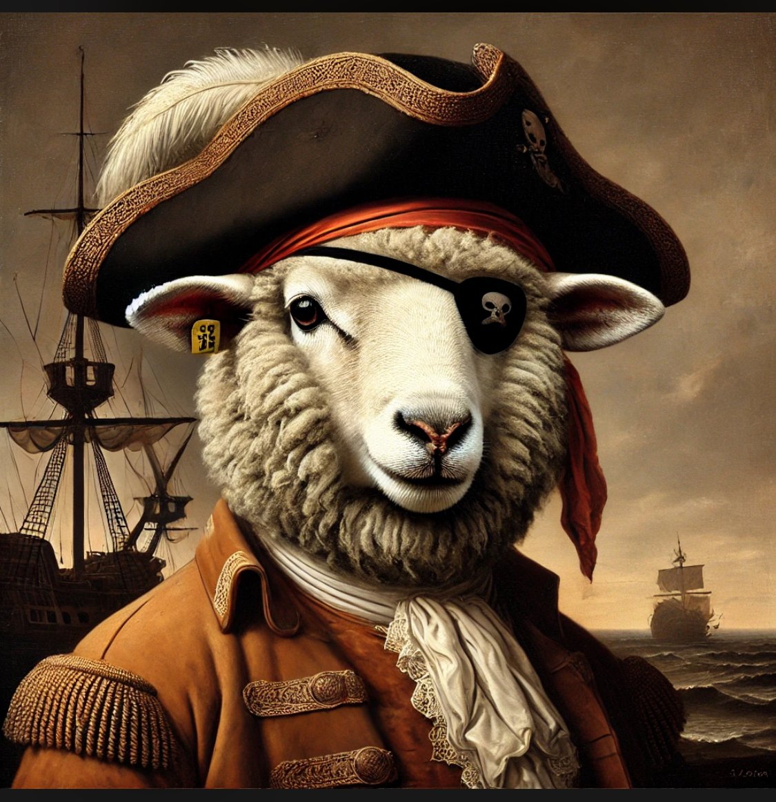 JebWhite's tweet image. We need your help! This is the official mascot of CollegeAdmissions.com. What should we name him?
Yes, he is a  Pirate Sheep. If we pick your suggested name, you will receive a free VARSITY spot in our upcoming program—a $500 value. Post in the comments below.