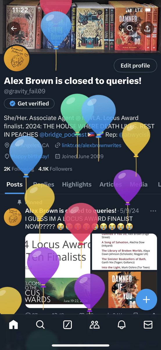 Alex is open to queries from marginalized writers! tweet media