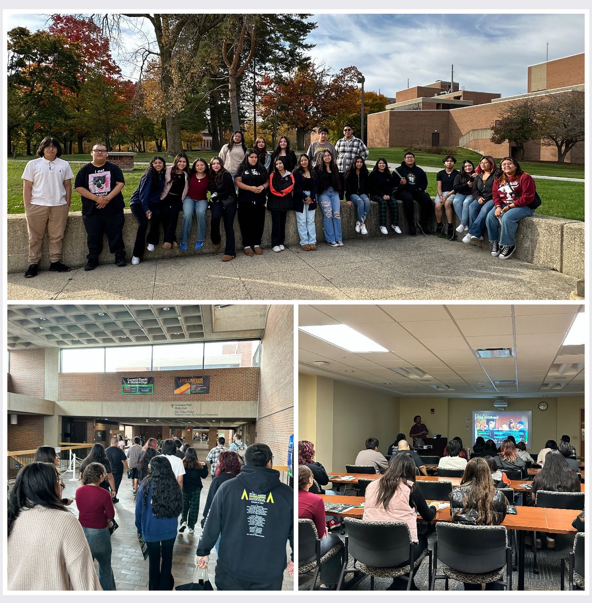 Thank you ⁦<a href="/uwparkside/">UW-Parkside</a>⁩ for an AMAZING college visit today!💚 ⁦<a href="/MrsCarlaFlores/">Mrs. Flores</a>⁩ ⁦<a href="/CurtisMenke/">Curtis Menke</a>⁩ <a href="/MCHS156/">McHenry</a>