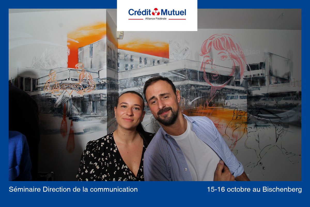 Petit souvenir du Séminaire de la Direction de la Communication <a href="/CreditMutuelAF/">Crédit Mutuel Alliance Fédérale</a> avec le meilleur des binômes <a href="/Pagarcias/">Pierre-Albert Garcias</a> 🫶🏻