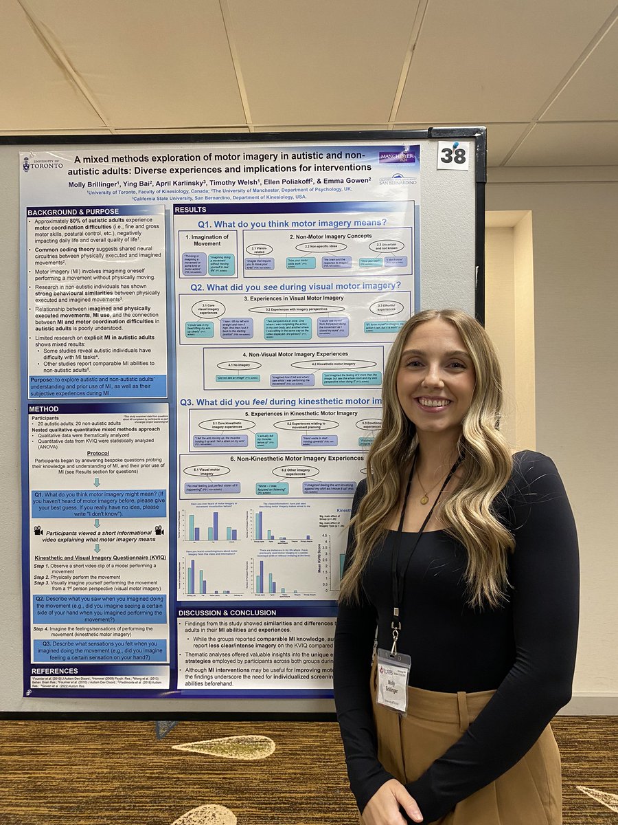 Another great SCAPPS conference in the books! I had the pleasure of presenting some of our work with <a href="/BEAM_Manchester/">BEAM Lab</a> <a href="/yingbaiby/">Ying Bai</a> <a href="/DrTimWelsh/">Tim Welsh</a> and April Karlinsky on motor imagery in autistic adults. Looking forward to next year in PEI! <a href="/_SCAPPS/">SCAPPS</a>