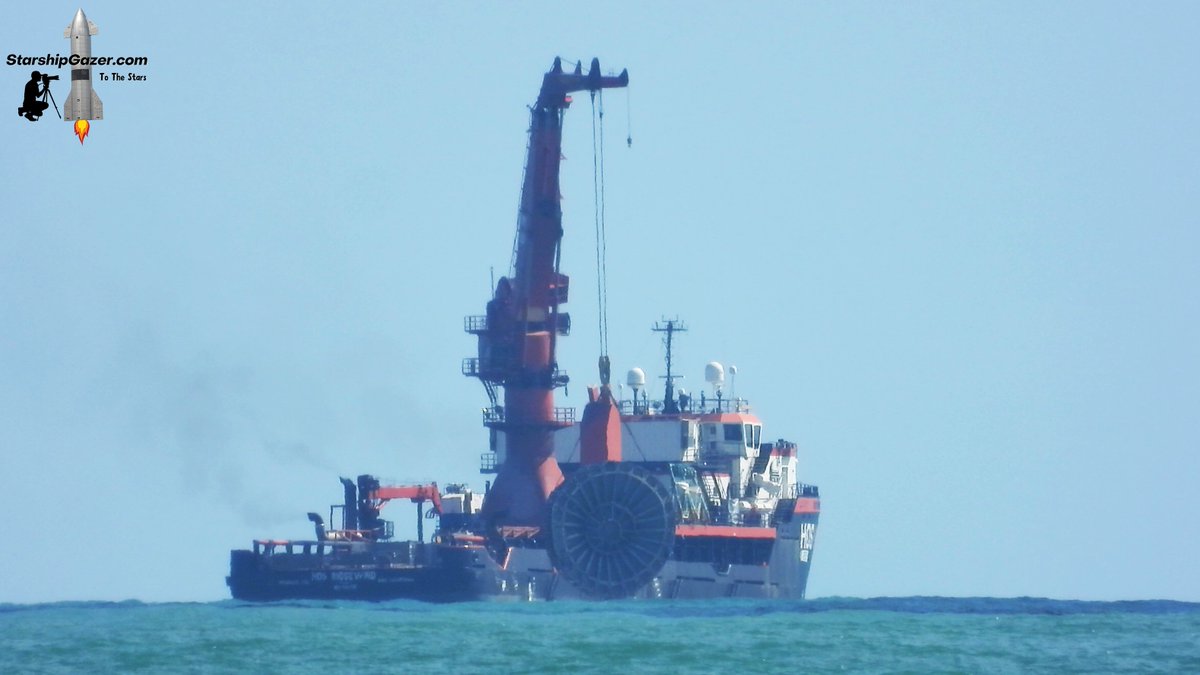 StarshipGazer's tweet photo. The hot staging ring flown on Starship test flight 5 has been recovered from the bottom of the Gulf of Mexico.
10/22/24 https://t.co/dYNvyVZ2rJ