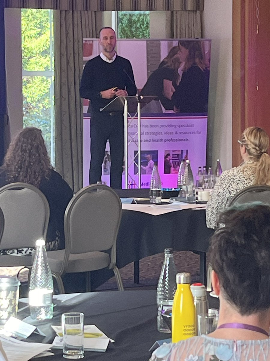 Time to hear from our other event partner @KibbleCharity. Dan Johnson, Clinical Director. Dan shares practical strategies of how to communicate with children who harm. An engaging presentation with the delegates sharing their thoughts as well.