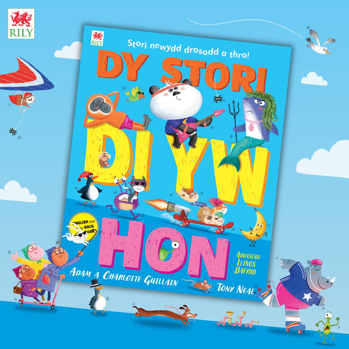 Gwasg Rily Publications (@gwasgrilybooks) on Twitter photo 🖋️ Alli di adrodd y stori fwyaf doniol erioed? Wrth i ti bori drwy’r llyfr hwn, ti biau’r dewis ar bob tudalen. Pwy neu beth fydd seren dy stori? Mae dros 60 o bethau i'w dewis yma!
✍️ Addasiad <a href="/DafyddLlinos/">⚡️Llinos Dafydd⚡️</a>
📚 Ar gael nawr o'ch siop lyfrau leol.
<a href="/LlyfrauCymru/">Cyngor Llyfrau Cymru</a>
#CaruDarllen 🖋️ Alli di adrodd y stori fwyaf doniol erioed? Wrth i ti bori drwy’r llyfr hwn, ti biau’r dewis ar bob tudalen. Pwy neu beth fydd seren dy stori? Mae dros 60 o bethau i'w dewis yma!
✍️ Addasiad <a href="/DafyddLlinos/">⚡️Llinos Dafydd⚡️</a>
📚 Ar gael nawr o'ch siop lyfrau leol.
<a href="/LlyfrauCymru/">Cyngor Llyfrau Cymru</a>
#CaruDarllen