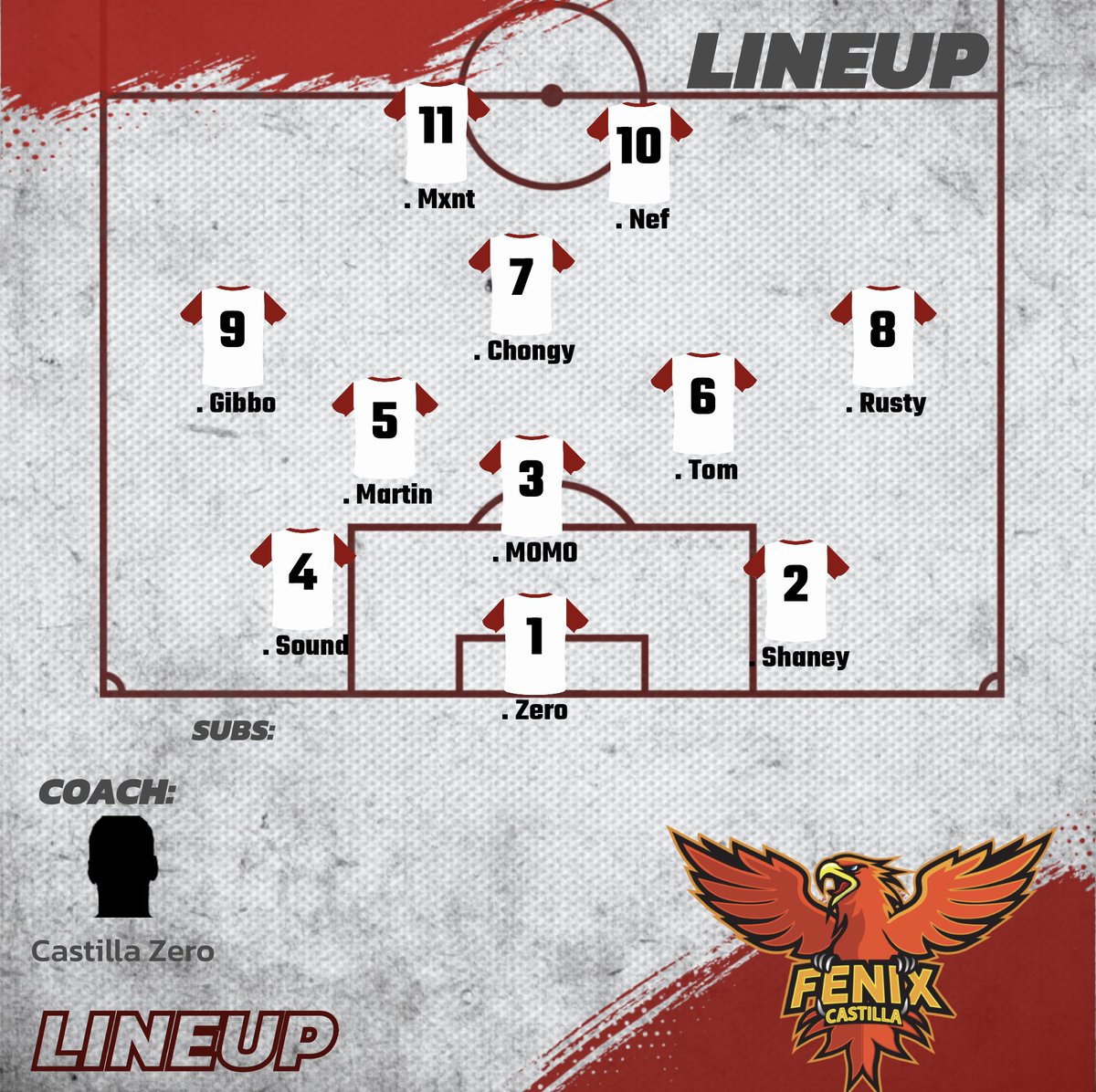 Fenix Castilla (@fenixcastilla) on Twitter photo โฃ๏ธ๐ถFenix Castilla TeamSheet๐ถโฃ๏ธ
Tonightโs team for VPG League games
Live from 7:30
๐<a href="/FalcorEsports/">FALCOR ESPORTS</a> - ๐ฌ๐งL1B - 8:00
๐<a href="/BonusHuntersFC/">Bonus Hunters</a> - Proseries - 8:25
๐<a href="/MadArmyFC/">Mad Army</a> - ๐ช๐บL1 - 9:15
๐<a href="/BonusHuntersFC/">Bonus Hunters</a> - Esports Cup - 9:45
<a href="/OfficialVPG/">Virtual Pro Gaming</a> <a href="/VPGUK/">VPG UK Leagues</a>
Twitch.tv/Castillazero โฃ๏ธ๐ถFenix Castilla TeamSheet๐ถโฃ๏ธ
Tonightโs team for VPG League games
Live from 7:30
๐<a href="/FalcorEsports/">FALCOR ESPORTS</a> - ๐ฌ๐งL1B - 8:00
๐<a href="/BonusHuntersFC/">Bonus Hunters</a> - Proseries - 8:25
๐<a href="/MadArmyFC/">Mad Army</a> - ๐ช๐บL1 - 9:15
๐<a href="/BonusHuntersFC/">Bonus Hunters</a> - Esports Cup - 9:45
<a href="/OfficialVPG/">Virtual Pro Gaming</a> <a href="/VPGUK/">VPG UK Leagues</a>
Twitch.tv/Castillazero
