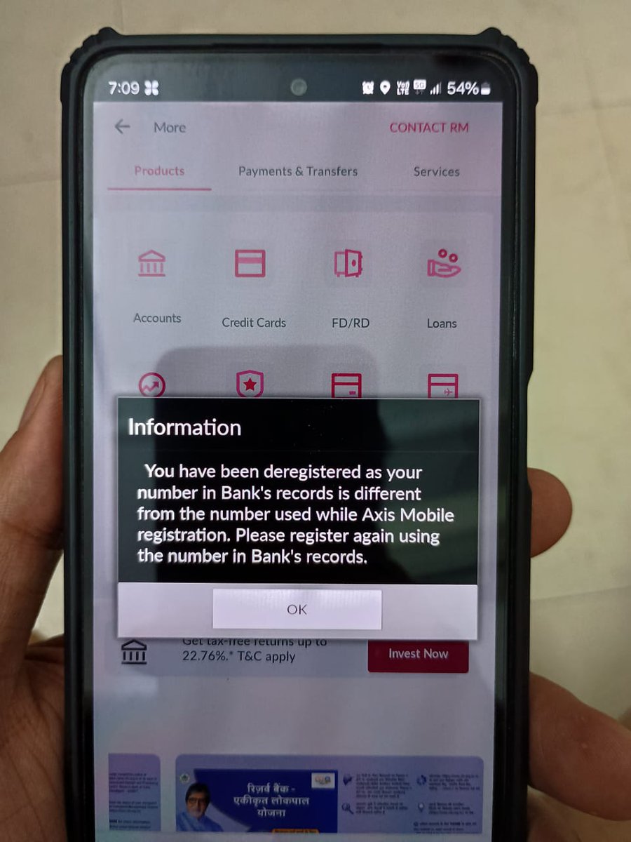 akash_singh_dev's tweet photo. @AxisBankSupport @AxisBank ,
Being a customer,  felt very worst experience with your mobile banking application. How you can give to uses without proper testing.  It breaks everywhere. We use for real-time updates. But it takes hours to update the transactions. @RBI @PIB_India https://t.co/YJ7wGGrQcF