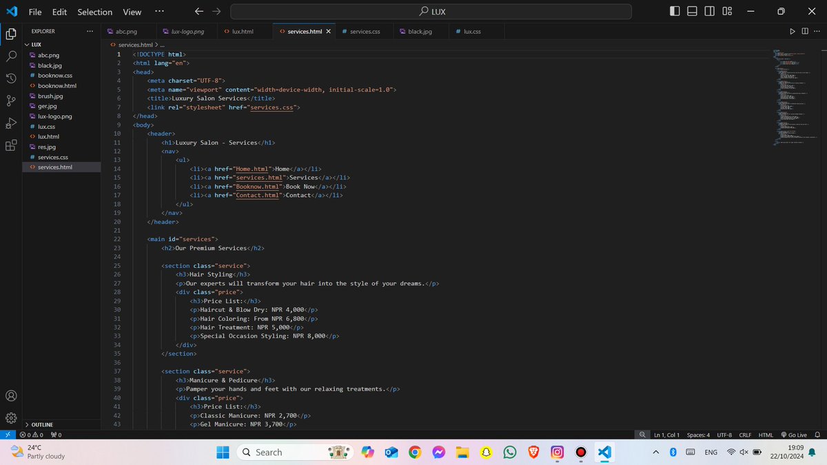 Deadly_ruch's tweet photo. 30 days of exploring in web development in both HTML and CSS.  #LUD19 of learning web development with #LearningutsavToday .  Make this Dashain-Tihar #FestivalOfLearning with
@learning_utsav

Day 19 of learning web development using HTML and CSS. #LearningUtsav #day19oflearning https://t.co/9MR40QAKo1