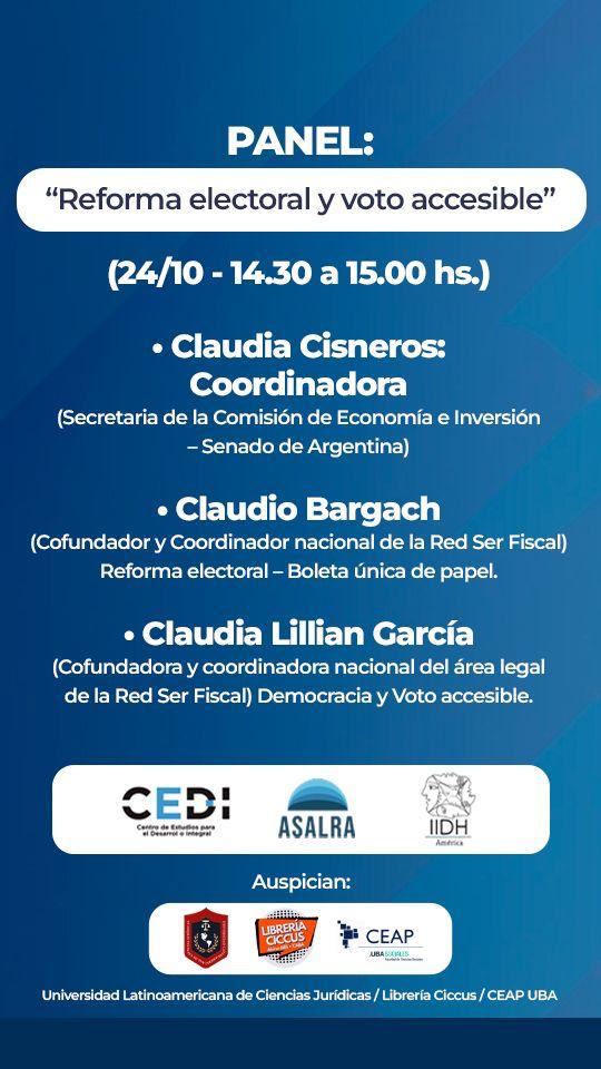 SerFiscal's tweet photo. 🗓 23, 24 y 25 de octubre
🏛 En el marco del I ENCUENTRO INTERNACIONAL: EL FUTURO DE LA ADMINISTRACIÓN PÚBLICA, #SerFiscal expone sobre Reforma Electoral y Voto Accesible.
👀Modalidad virtual y presencial, inscripción enlace:
https://t.co/qkFMYhkdT3 https://t.co/DNLhqzVb8j