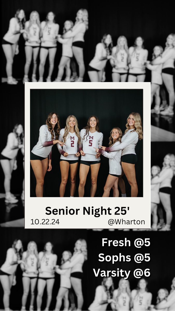 Moline Volleyball (@molinevb) on Twitter photo Itâs Senior Night! Tonight we get to celebrate our 5 seniors! Tonightâs game against Galesburg is the seniors second to last game at Home so you donât want to miss it!
Freshmen @5
Sophomores @5
Varsity <a href="/6/">AdriĂĄn Lamo</a>
#betherebeloud #seniornightđ #molinevolleyball #weloveourseniorsâ€ïž Itâs Senior Night! Tonight we get to celebrate our 5 seniors! Tonightâs game against Galesburg is the seniors second to last game at Home so you donât want to miss it!
Freshmen @5
Sophomores @5
Varsity <a href="/6/">AdriĂĄn Lamo</a>
#betherebeloud #seniornightđ #molinevolleyball #weloveourseniorsâ€ïž