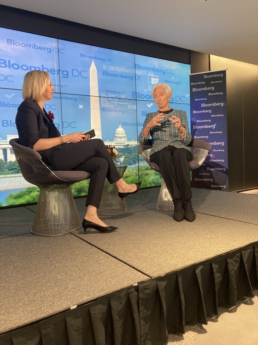 Kate Davidson (@katedavidson) on Twitter photo ECB President Christine <a href="/Lagarde/">Christine Lagarde</a>, speaking at Bloomberg’s DC bureau, tells <a href="/flacqua/">Francine Lacqua</a> she’s confident 2025 is the year policymakers reach their inflation target.
But she said they have to remain attentive and look granularly at services inflation in particular. ECB President Christine <a href="/Lagarde/">Christine Lagarde</a>, speaking at Bloomberg’s DC bureau, tells <a href="/flacqua/">Francine Lacqua</a> she’s confident 2025 is the year policymakers reach their inflation target.
But she said they have to remain attentive and look granularly at services inflation in particular.