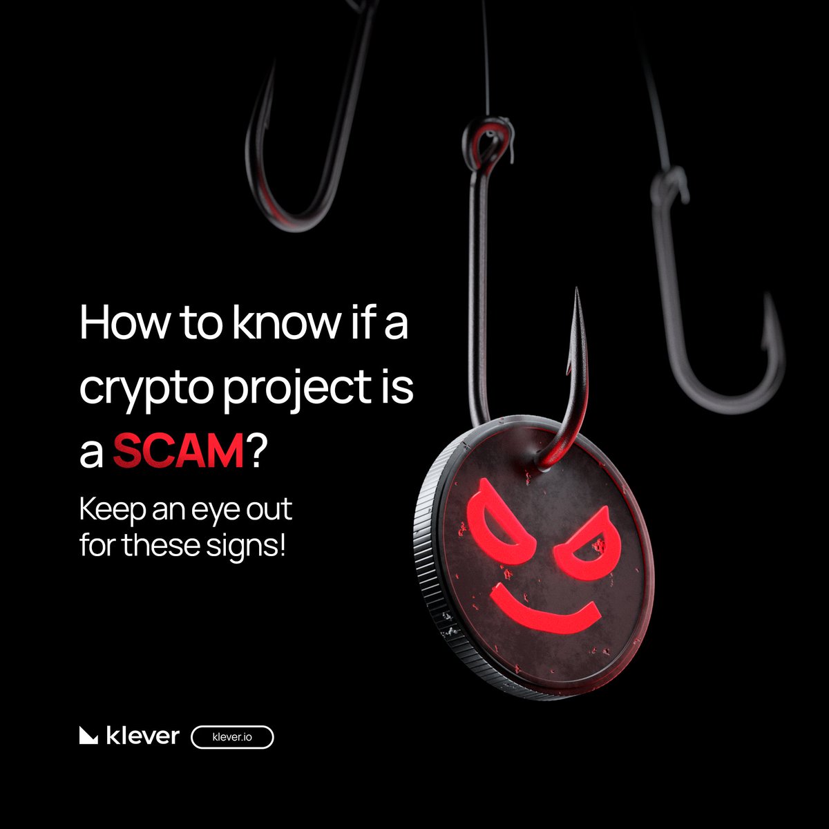 How can you tell if a crypto project is a scam? 🚨 Watch for these warning  signs! 🧵 Follow this thread to stay informed and stay safe! #DYOR  #CryptoAware #CryptoSafety #CryptoTips